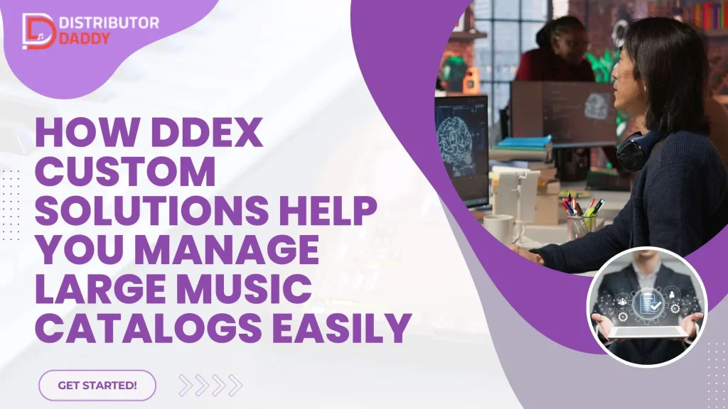 How DDEX Custom Solutions Help You Manage Large Music Catalogs Easily